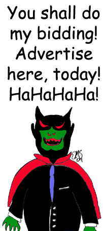 Click here to email me for advertising prices!